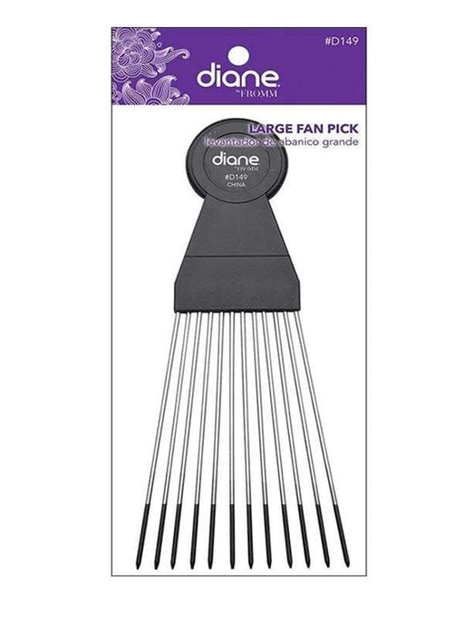 Diane Pik Diane Large Fan Pick Black #D149