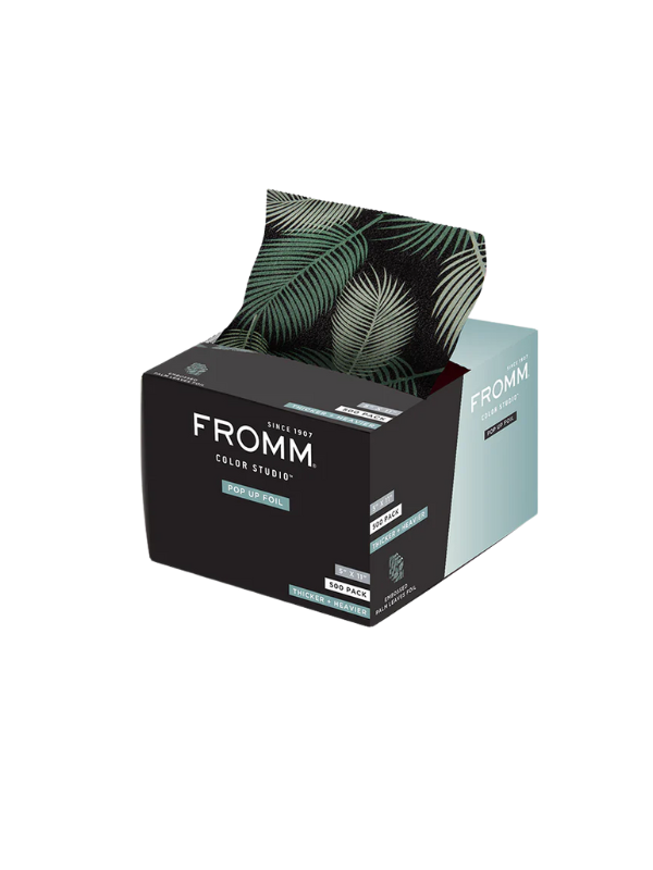 Fromm Embossed 5x 11" Pop Up Foil Palms Print - 500 Pack — Vip Barber ...