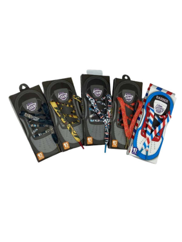 QPrro Wey Barber Shoelaces Transform Your Sneakers — Vip Barber Supply