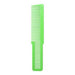 Flat Top Clipper Comb Green Color