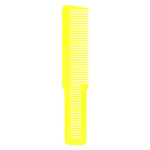 Flat Top Clipper Comb Yellow