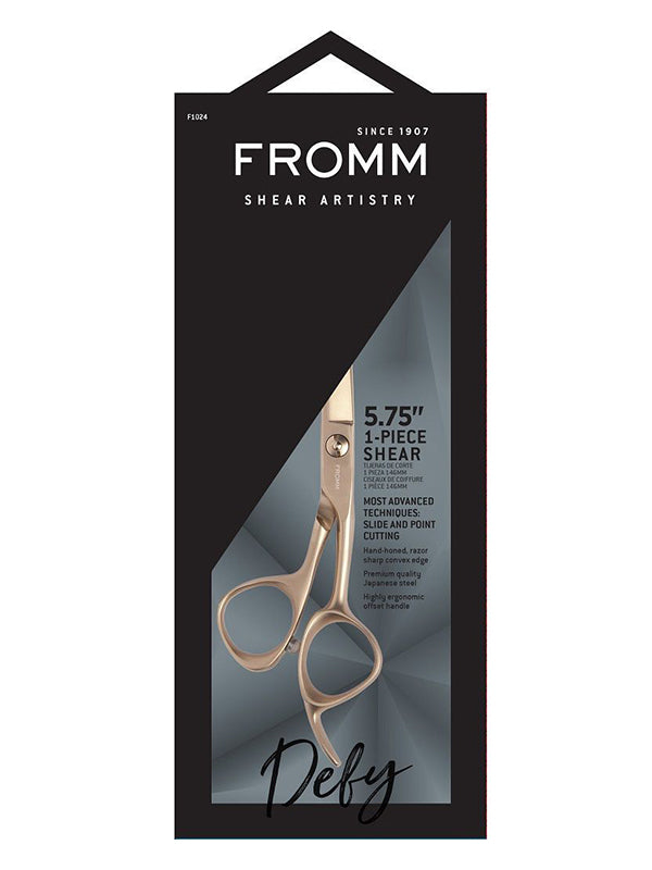 Fromm-Gold-Artistry-Defy-1-Piece-Cutting-Shear-5.75"