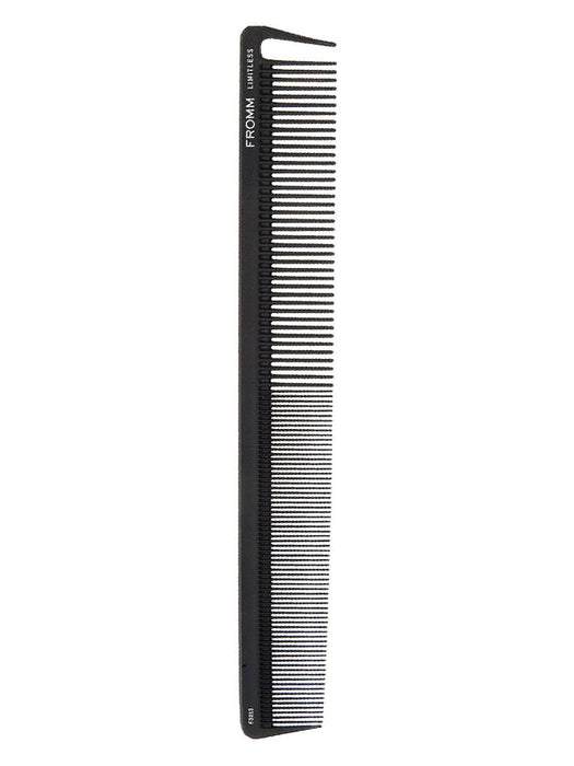 Fromm-Limitless-Carbon-Cutting-Comb-8.5"- Black