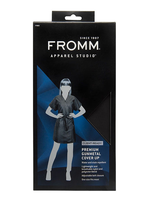 Fromm-Premium-Client-cover-Up-Robe-Gunmetal
