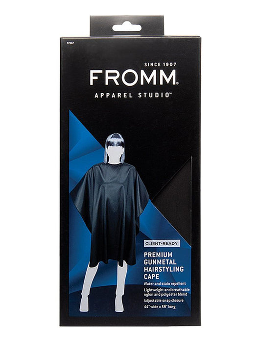 Fromm-Premium-Hairstyling-Cape-Gunmetal
