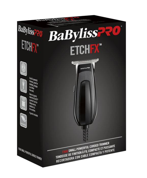 BaBylissPRO EtchFX Small Powerful Corded Trimmer #FX69 (Dual Voltage)