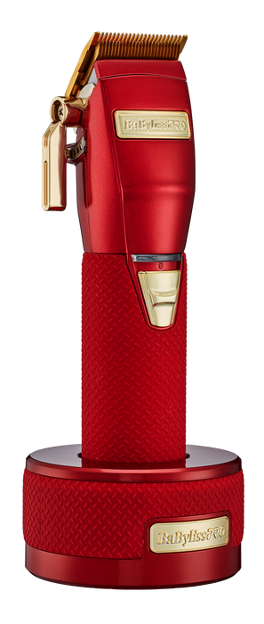 Voksen åbning Stratford på Avon BaBylissPRO Red FX Boost+ Limited Edition Clipper & Trimmer Set w/ Cha —  Vip Barber Supply