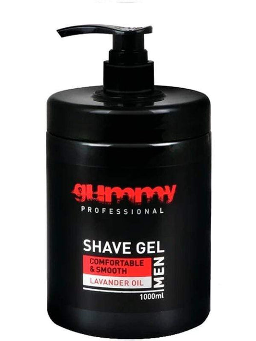 Gummy Shaving Gel 1000ml Gummy Shave Gel  Lavander Oil 1000 ml/33.8oz