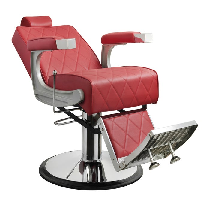 Berkeley King Barber Chair (Red)