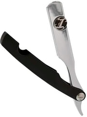 Irving Barber Company Razor Holder IBC Chrome / Matte Black Razor