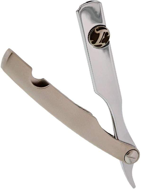 Irving Barber Company Razor Holder IBC Chrome / Nickel Razor