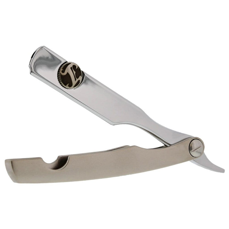 Irving Barber Company Razor Holder IBC Chrome / Nickel Razor