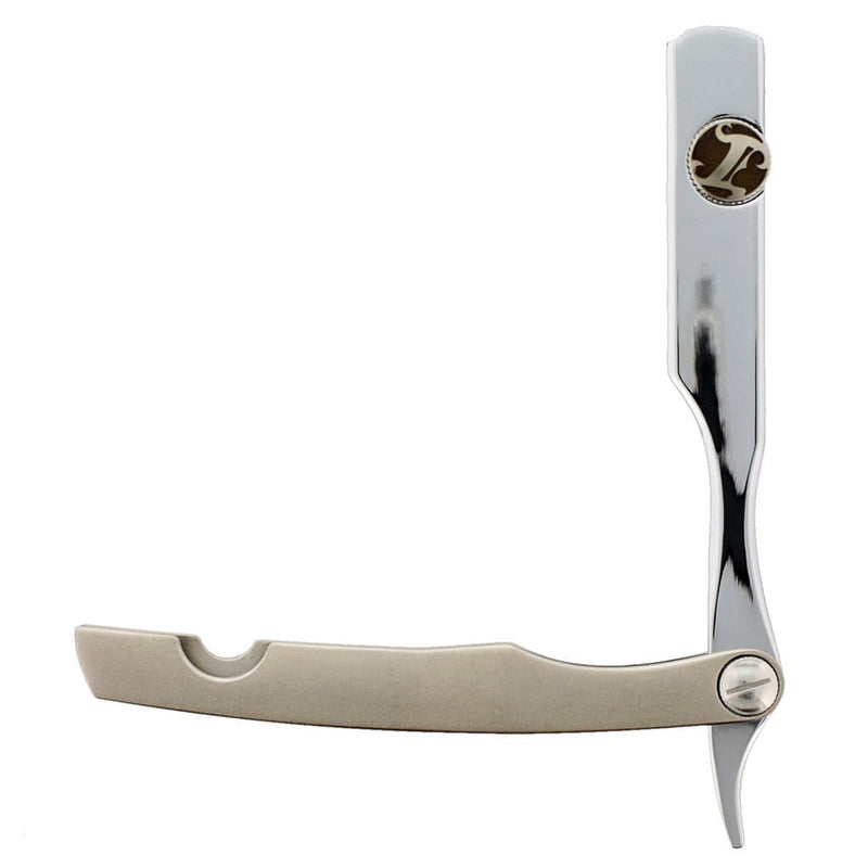 Irving Barber Company Razor Holder IBC Chrome / Nickel Razor