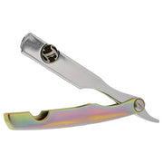 Irving Barber Company Razor Holder IBC Chrome / Yellow Zinc Razor