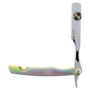 Irving Barber Company Razor Holder IBC Chrome / Yellow Zinc Razor
