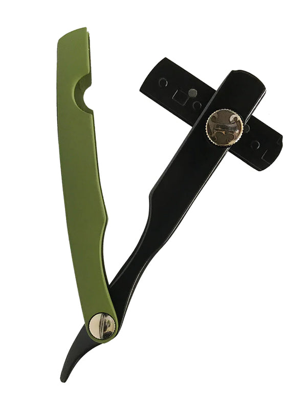 Irving Razor - Green/Black — Vip Barber Supply