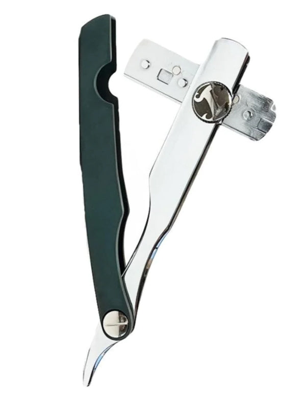 Irving Razor - Green/Chrome — Vip Barber Supply