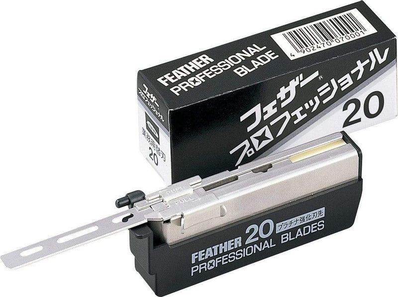 Jatai Feather Razor Blades Jatai Feather Artist Club Professional - 20 Blades