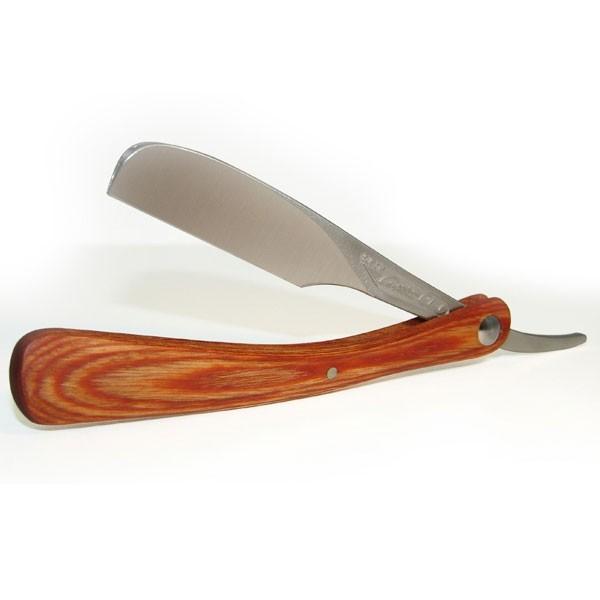 Jatai Feather Artist Club DX Folding Wood Razor — Vip Barber Supply
