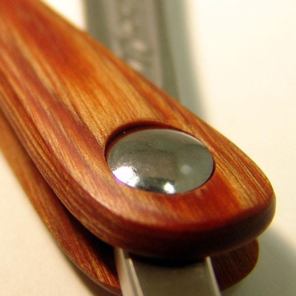 Jatai Feather Razor Holder Jatai Feather Artist Club DX Folding Wood Razor