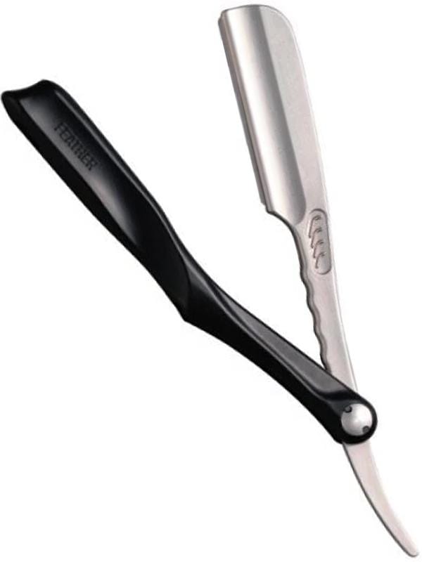Jatai Feather Razor Holder Jatai Feather Artist Club SS Folding Black Razor #ACS-RB