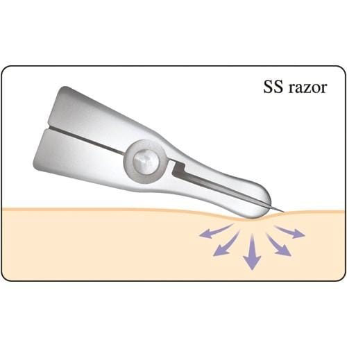 Jatai Feather Artist Club SS Folding Black Razor #ACS-RB — Vip