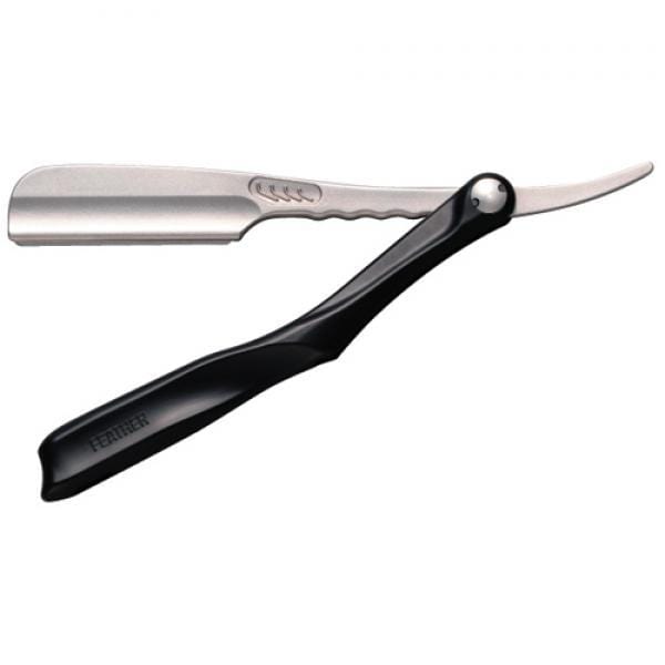 Jatai Feather Razor Holder Jatai Feather Artist Club SS Folding Black Razor #ACS-RB