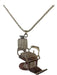 Kashi Necklace Kashi Barber Chair Chain & Necklace Silver