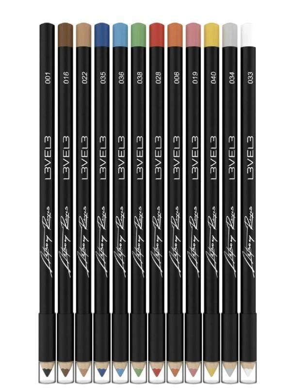 L3vel 3 Pencils Assorted Colors 12pc | Perfect for Hair Engraving