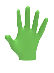 l3vel3 professional nitrile barber gloves green