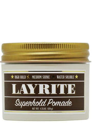 Layrite Hair Pomade Layrite SuperHold Pomade 4.25oz