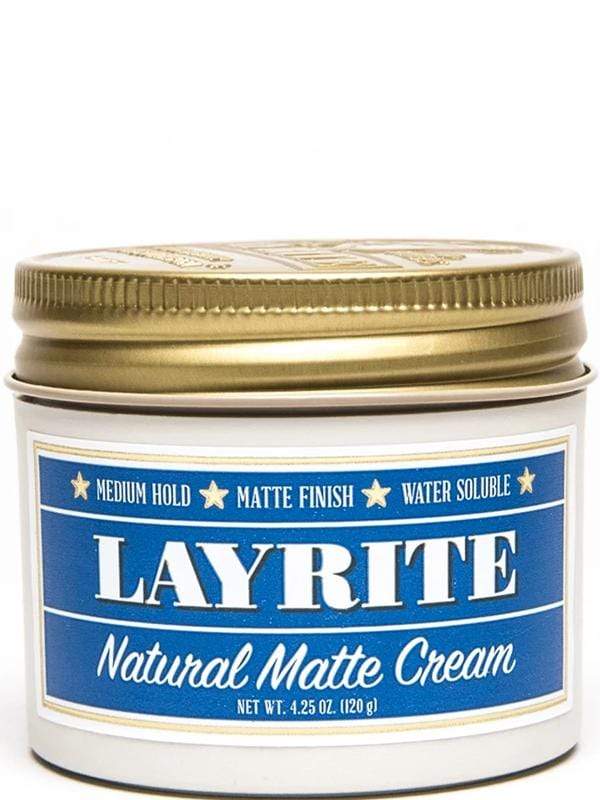 Layrite Natural Matte Cream 4.25oz — Vip Barber Supply