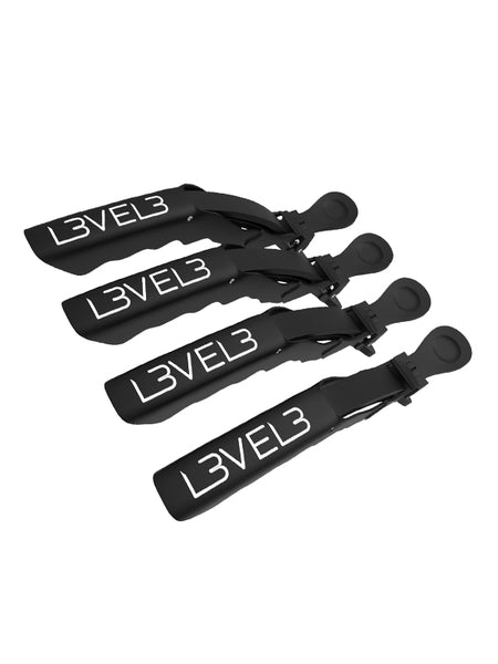 L3VEL3 Hair Croc Clips | Secure & Lightweight Hair Styling Clips