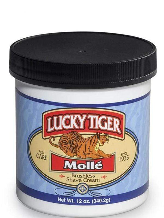 Lucky Tiger Shaving Cream Lucky Tiger Mollé Brushless Shave Cream 12oz