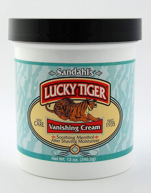 Lucky Tiger Skin Care Lucky Tiger Menthol Mint Vanishing Cream – 12 oz.