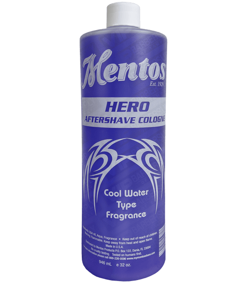 Mentos AfterShave Mentos Hero After Shave Cologne Cool Water 32oz