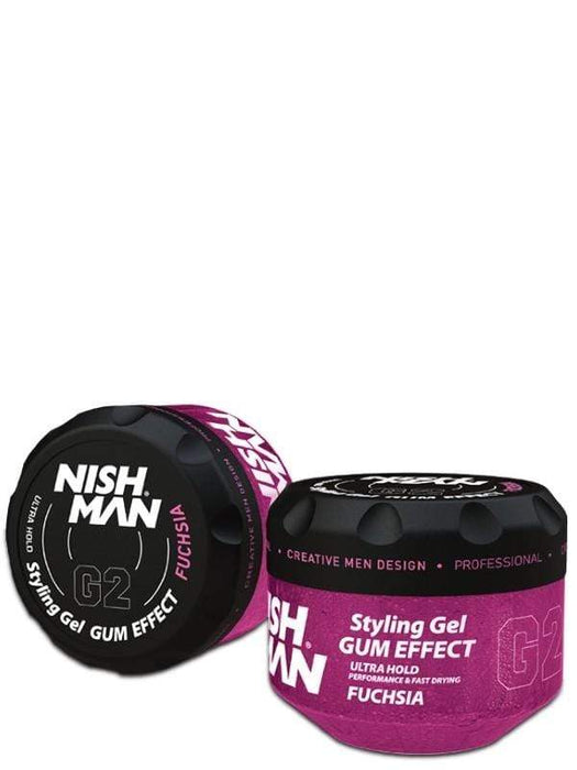Nishman Hair Gel Fuchia Nishman Gummy Gel 300ml