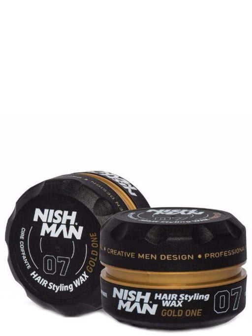 Nishman Hair Styling Series (07 Gold One Aqua Wax 150ml)