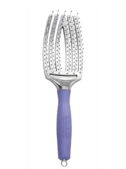 Olivia Garden Hair Brush Olivia Garden Finger-brush Curved & Vented Medium Ionic Bristles Brush