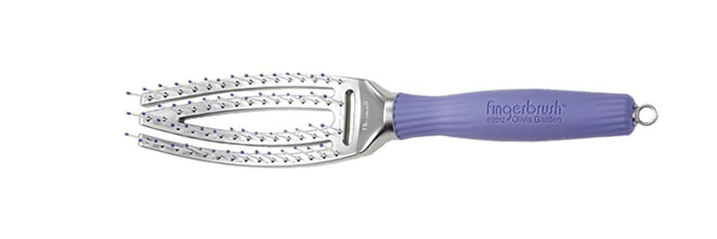 Olivia Garden Hair Brush Olivia Garden Finger-brush Curved & Vented Small Ionic Bristles Brush