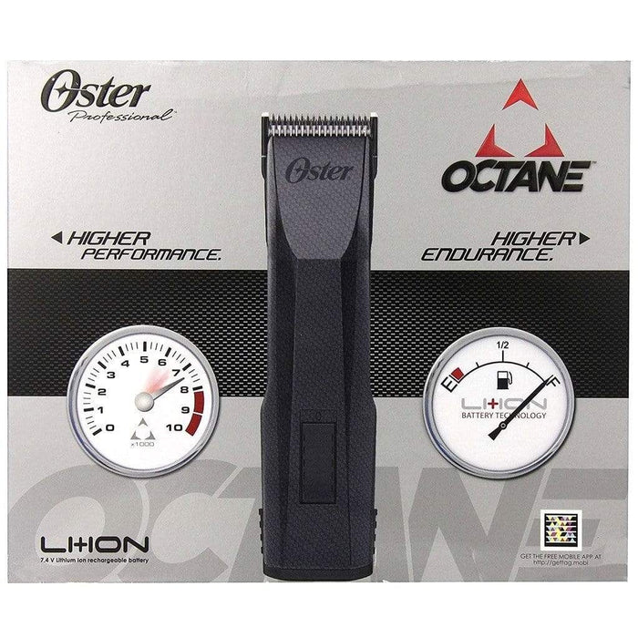 Oster Clipper Oster Octane Lithium Ion Powered Heavy Duty Cordless Hair Clipper with Detachable Blades