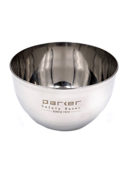 Parker Polished Stainless Steel Shaving Bowl