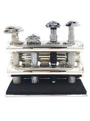 Parker Razor Holder Parker Deluxe Chrome Safety Razor Caddy