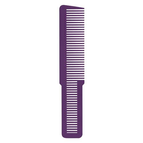 Flat Top Clipper Comb Purple