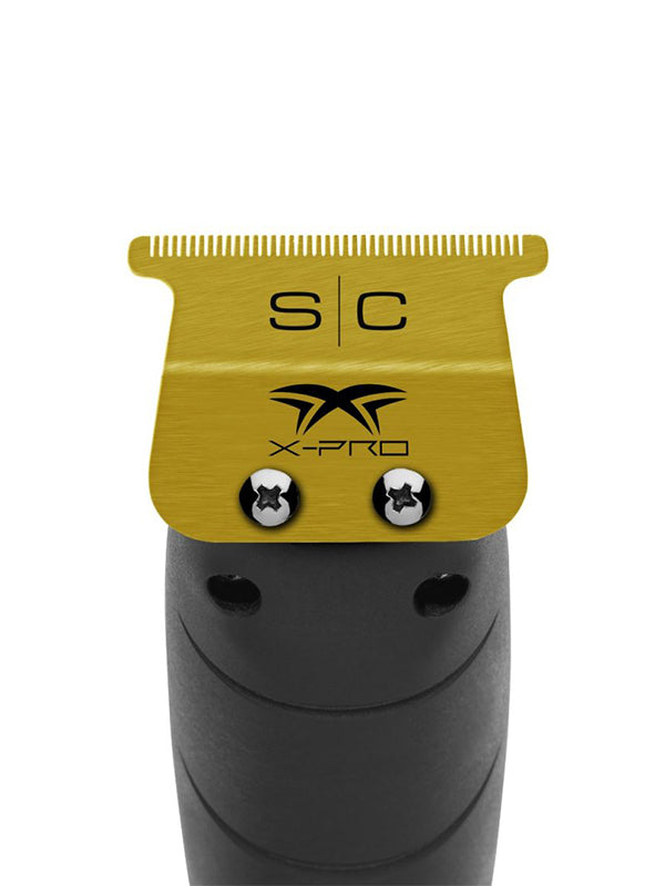 StyleCraft Fixed Gold X-Pro Wide Trimmer Blade with DLC Deep Tooth Cutter