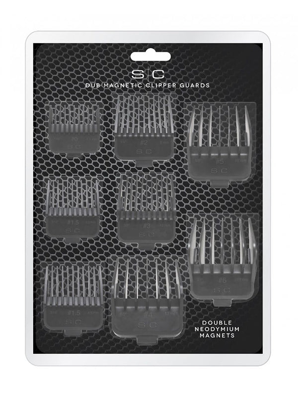 StyleCraft DUB Universal Magnetic Clipper Guards - Black