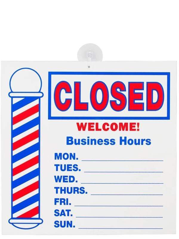 Scalpmaster Barbershop Sign/Decor Scalpmaster Barber Shop Open/Closed Sign SC-9016