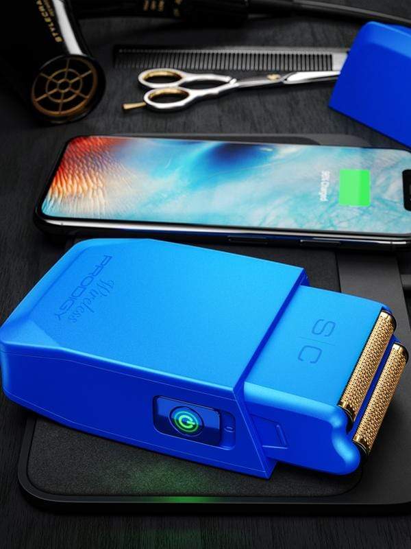 Stylecraft Shaver StyleCraft Wireless Prodigy Foil Shaver - Matte Metallic Blue