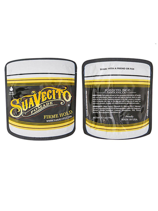 Suavecito Firme Hold Pomade Travel Tin - 8 Pack
