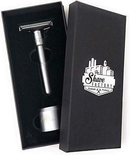 The Shaving Factory Safety Razor The Shaving Factory Premium Safety Razor
